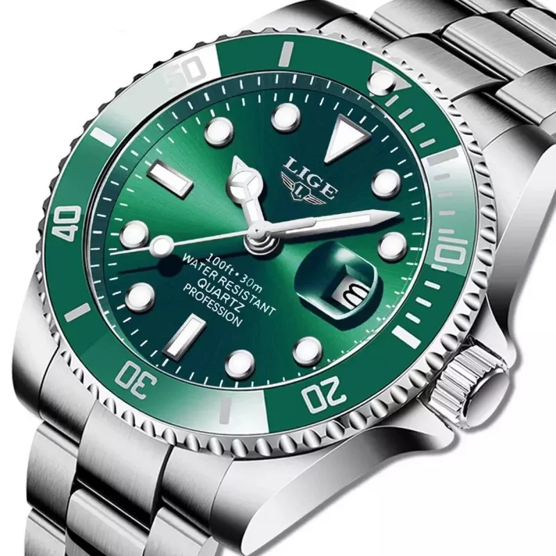 Ceas barbati Lige, Fashion, Business, Analog, Quartz, Casual,