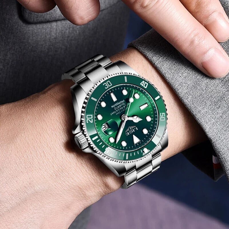 Ceas barbati Lige, Fashion, Business, Analog, Quartz, Casual,