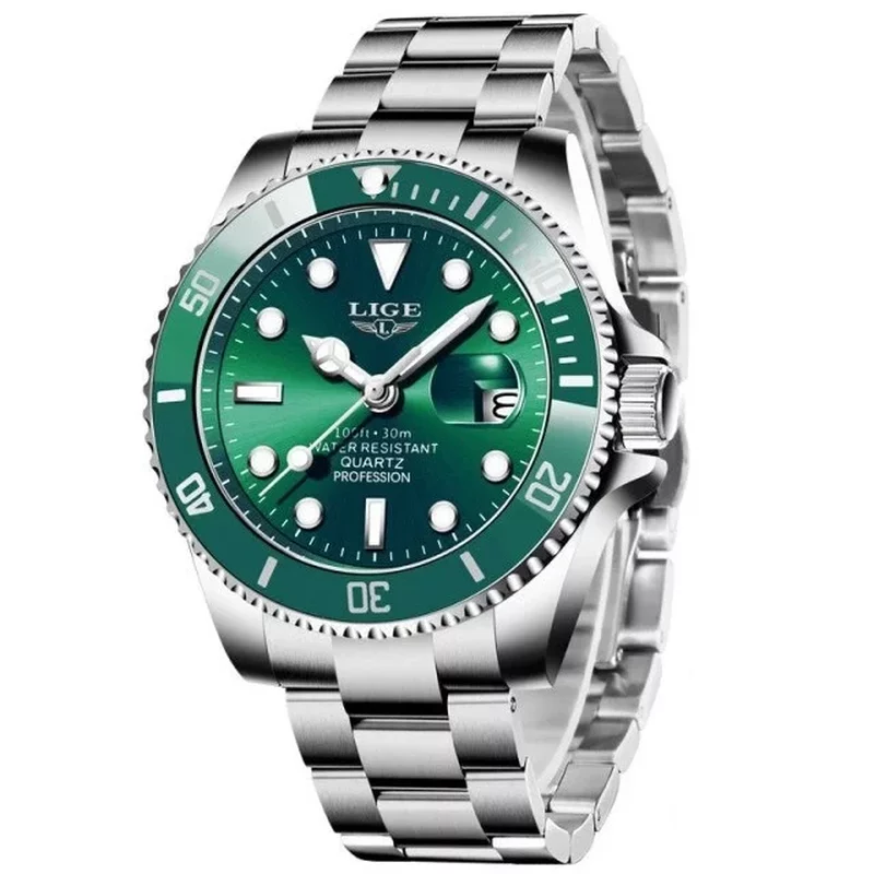 Ceas barbati Lige, Fashion, Business, Analog, Quartz, Casual,